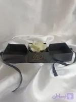 باکس شمع رز سفید لاکچری( رز باکس)