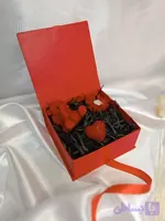 باکس شمع تدی قرمز
