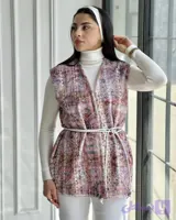 جلیقه تدی زنانه طرح سنتی