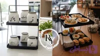 استند ایکیا فلزی مربع