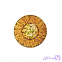 سوهان باقلوایی و گل روغن نباتی با وزن 350 گرم
