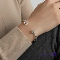 دستبند بنگل استیل دوسر گره
