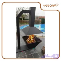 آتشدان هزیمی هندسی مدرن کد 114