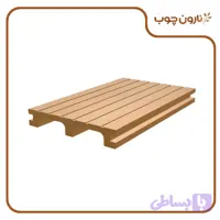 پروفیل کفپوش چوب پلاست 125 در 25 میل مدل 2