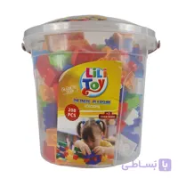 لگو ساختنی 208 قطعه Lili Toy مدل سطلی خلاقانه