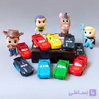 اسباب بازی ماشین مک کوئین و دوستان کارز 3 عددی