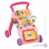 واکر آموزشی موزیکال صورتی هانگر Huanger