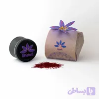 زعفران درجه یک شید بسته بندی استوانه مشکی
