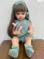 عروسک هوشمندکامل سیلیکونی اورجینال قد ۵۵ سانت (کد Y4X63)
