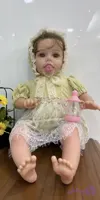 عروسک نوزادسیلیکونی وهوشمند (کد ML21Y)
