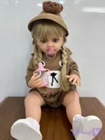 عروسک هوشمندکامل سیلیکونی اورجینال قد۵۵ سانت (کد AK97I)