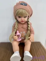 عروسک هوشمند کامل سیلیکونی اورجینال قد ۵۵ سانت (کد KD6H3)