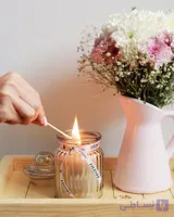شمع بانکه ای شامپاینی