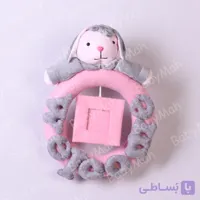 آویز درب خرگوش رنگ طوسی