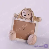 قاب عکس اتاق کودک زرافه رنگ کرم