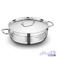 ماهیتابه کرکماز مدل A1022 سایز 24 استیل