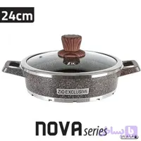 ماهیتابه گرانیتی نوا مدل Z-8402 سایز ۲۴