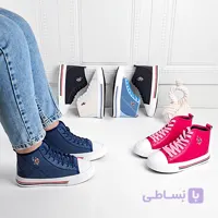 کفش اسپرت poloدخترانه باران کد 9835