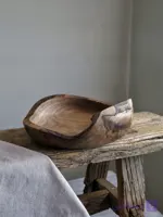 کاسه چوبی بزرگ مدل هیوا