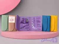 ست مانیکور کیفی فقط سبز وگل بهی موجوه