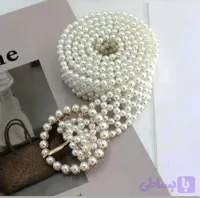 کمربند مجلسی مرواریدی زنانه