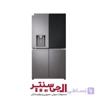 یخچال فریزر ساید بای ساید ال جی مدل X39 GR-X39FFLRL رنگ دودی مونتاژ چین