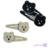 گیره مو دخترانه مدل تق تقی خرس تدی