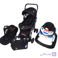 ست 4 تیکه کالسکه پاپیون chichak