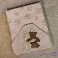 پتوی دورو مخمل گلدوزی تابستانی