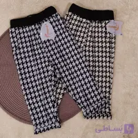 شلوار تک ژاکاد جیب دار