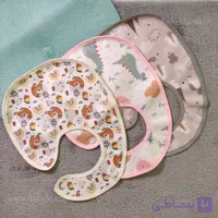 پیش بند 3 عددی مخمل چاپی مینیمال