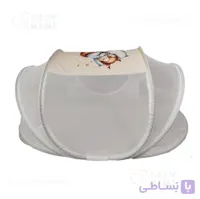 پشه بند کمپ سه فنره مخمل چاپی