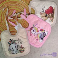پیش بند مخمل چاپی بندی