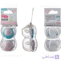 پستانک ارتودنسی دو عددی سایز 0-6 ماه پینو بیبی