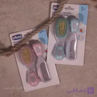 شانه و برس کودک کارتی دو رنگ Chicoo