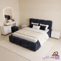 سرویس خواب دونفره تمام پارچه مدل تدی مربعی پینترستی