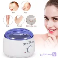 دستگاه ذوب موم پرووکس PRO.WAX مدل ۲ کاسه‌ای با ترموستات دقیق | مناسب صورت و بدن