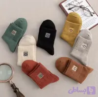 جوراب نیم ساق طرح لبخند پادورا