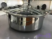 خريد قسطی قابلمه استیل کف لیزری هرموسا سایز ۲۸