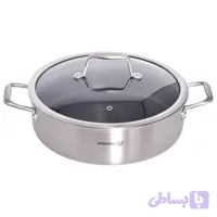 خريد قسطی تابه استیل کرکماز طرح Altima آلتیما لیزری کد 3875 سایز 28