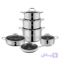 سرویس پخت و پز 12 پارچه لایف اسمایل کف لیزری مدل LIFEP18