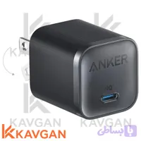 شارژر دیواری PD و فست تک پورت Anker مدل Nano A2692P11 45W – مشکی