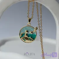 گردنبند پینترستی شازده کوچولو آبی فیروزه ای + ارسال رایگـــان
