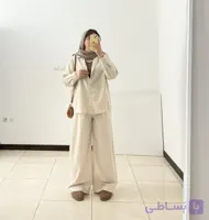 شلوار بگ لینن استور