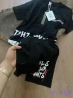 تیشرت شلوارک اسپرت جنس نخ پنبه