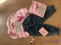 بلوز و شلوار جنس بلوز دورش دونخ و شلوار جین