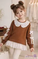 شومیز جنس دورس دو نخ بهاره دخترانه