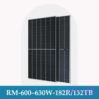 پنل خورشیدی 630 وات مونو کریستال N-Topcon Bifacial
