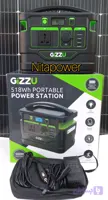 پاور استیشن قابل حمل گیزو مدل GPS500 GIZZU 518W