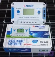کنترلر شارژ خورشیدی 20 آمپرPWM برند راگی مدل RG-CE20A نمایشگردار